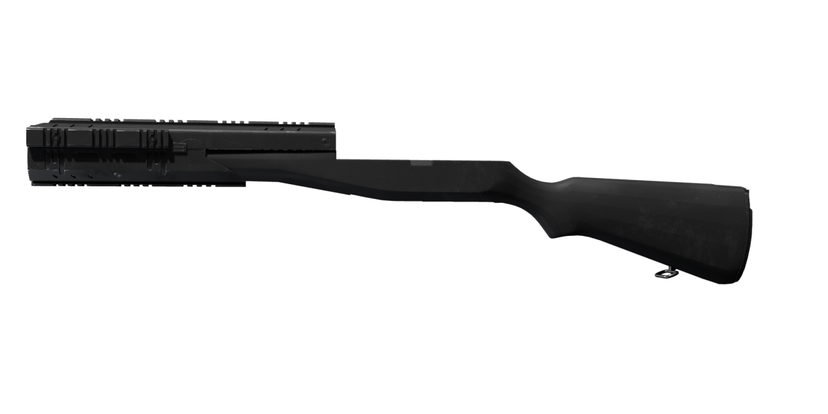 M14导轨一体枪托